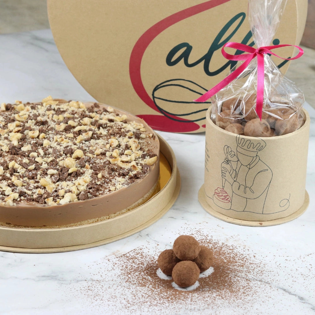 7alli Cheesecake (12 People) + Chocolate Truffles (30 pcs) - 7alli Cheesecake (12 People) + Chocolate Truffles (30 pcs) - View 2