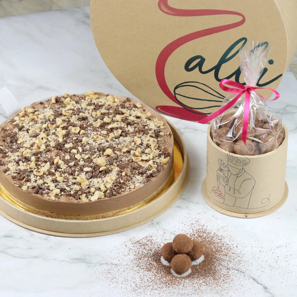 7alli Cheesecake (12 People) + Chocolate Truffles (30 pcs) - 7alli Cheesecake (12 People) + Chocolate Truffles (30 pcs)